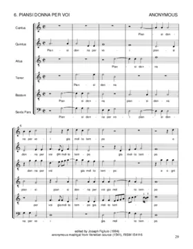 Piansi donna per voi