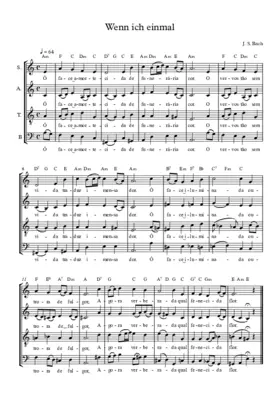 Ó face amortecida, BWV 244.44