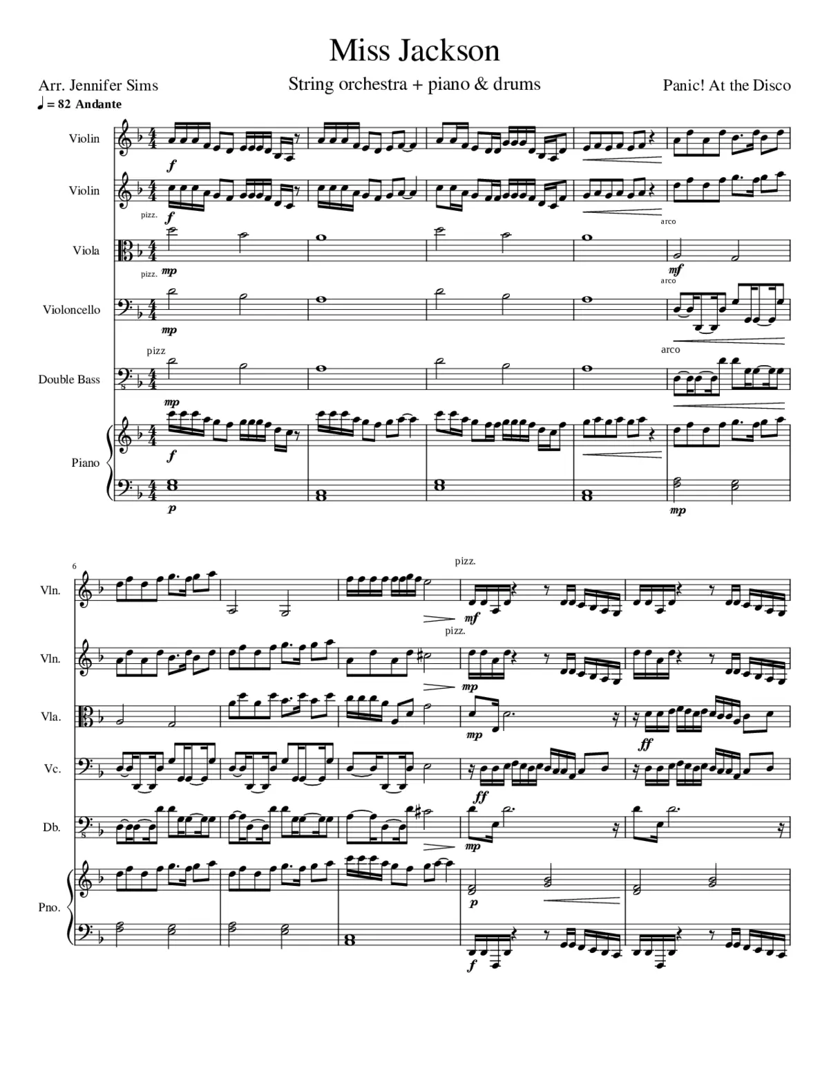 miss jackson - Page 1