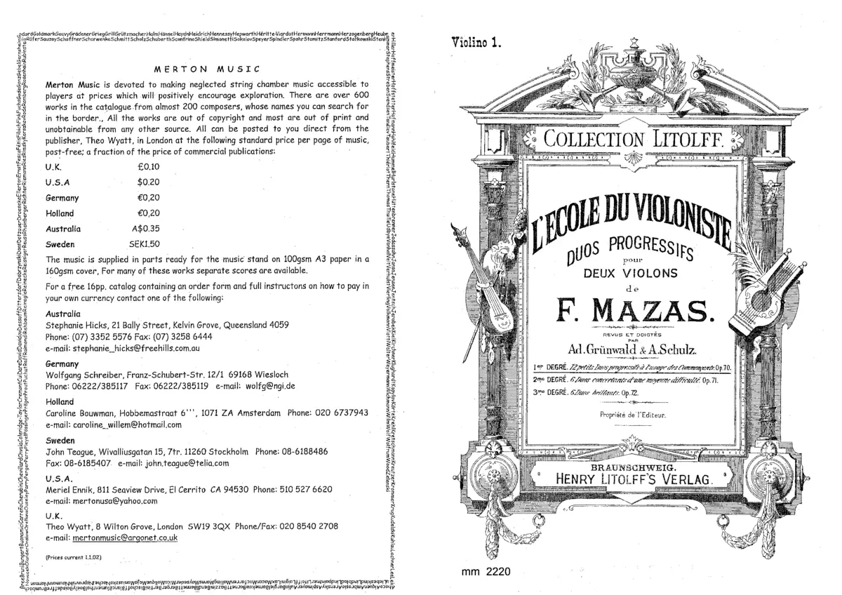 12 Petits duos progressifs - Page 1