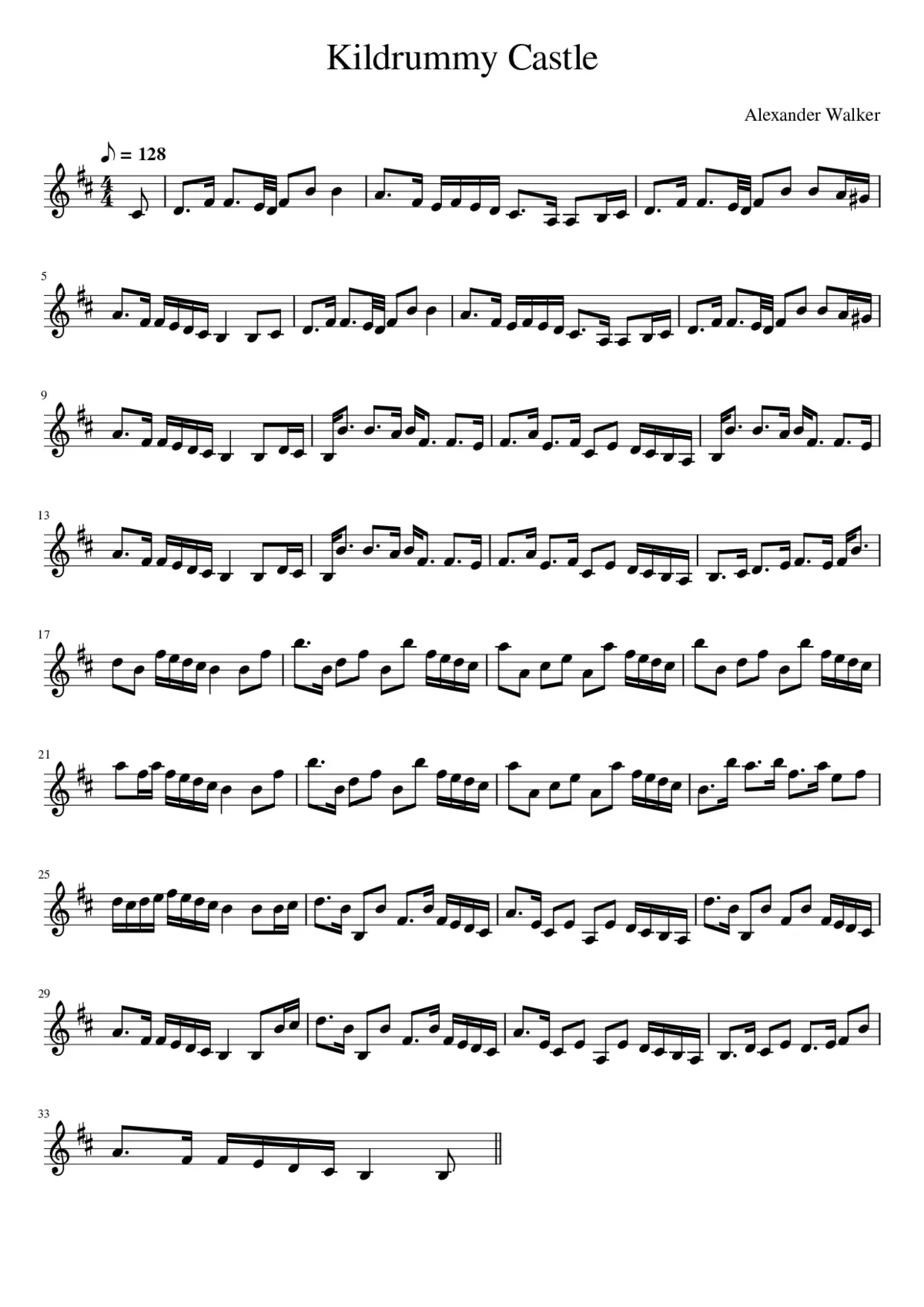 Kildrummy Castle - Page 1