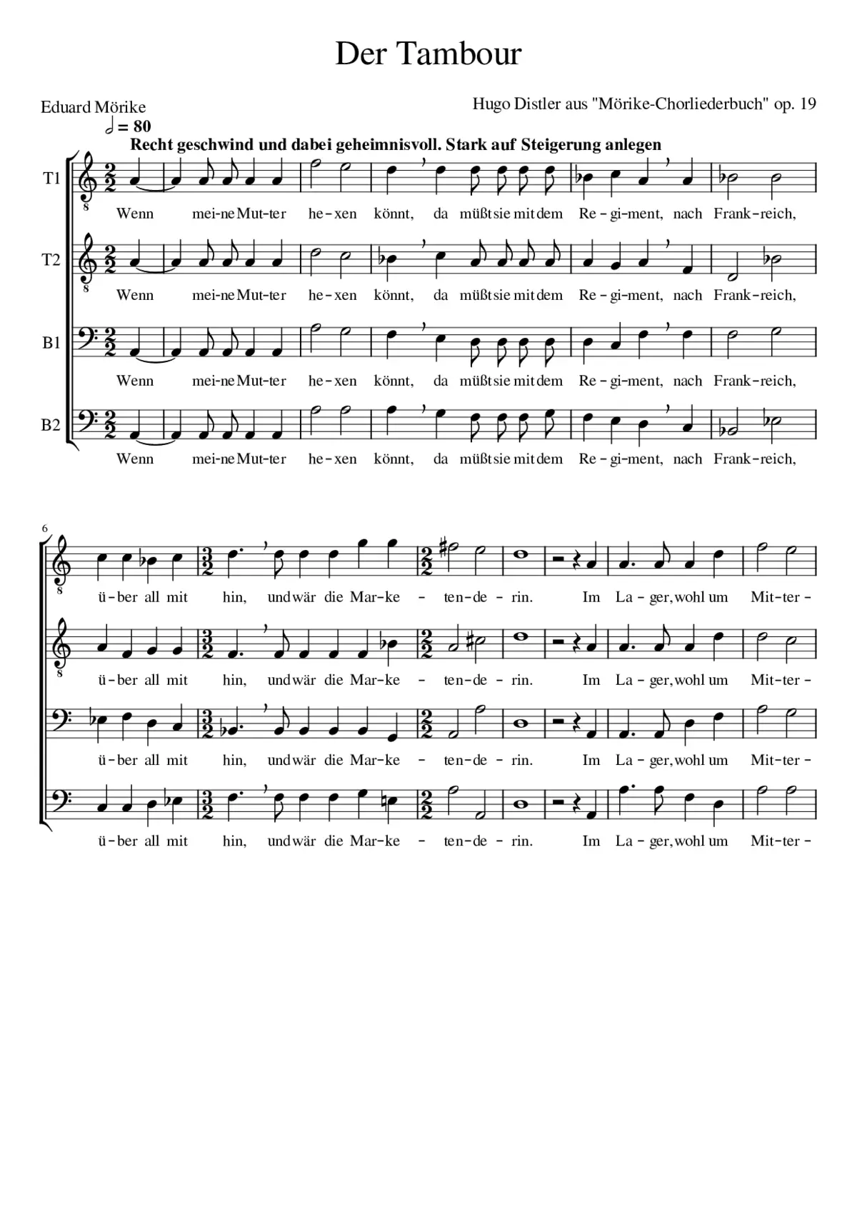 Der Tambour - Page 1