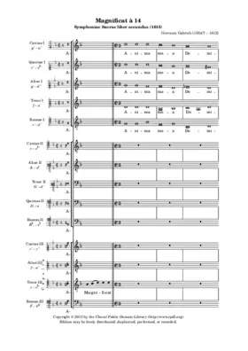 Magnificat à 14
