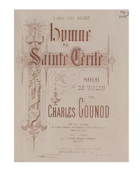 Hymne à Sainte Cécile: Méditation Religieuse