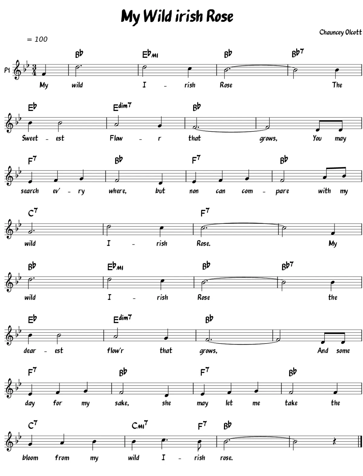 my wild irish rose - Page 1