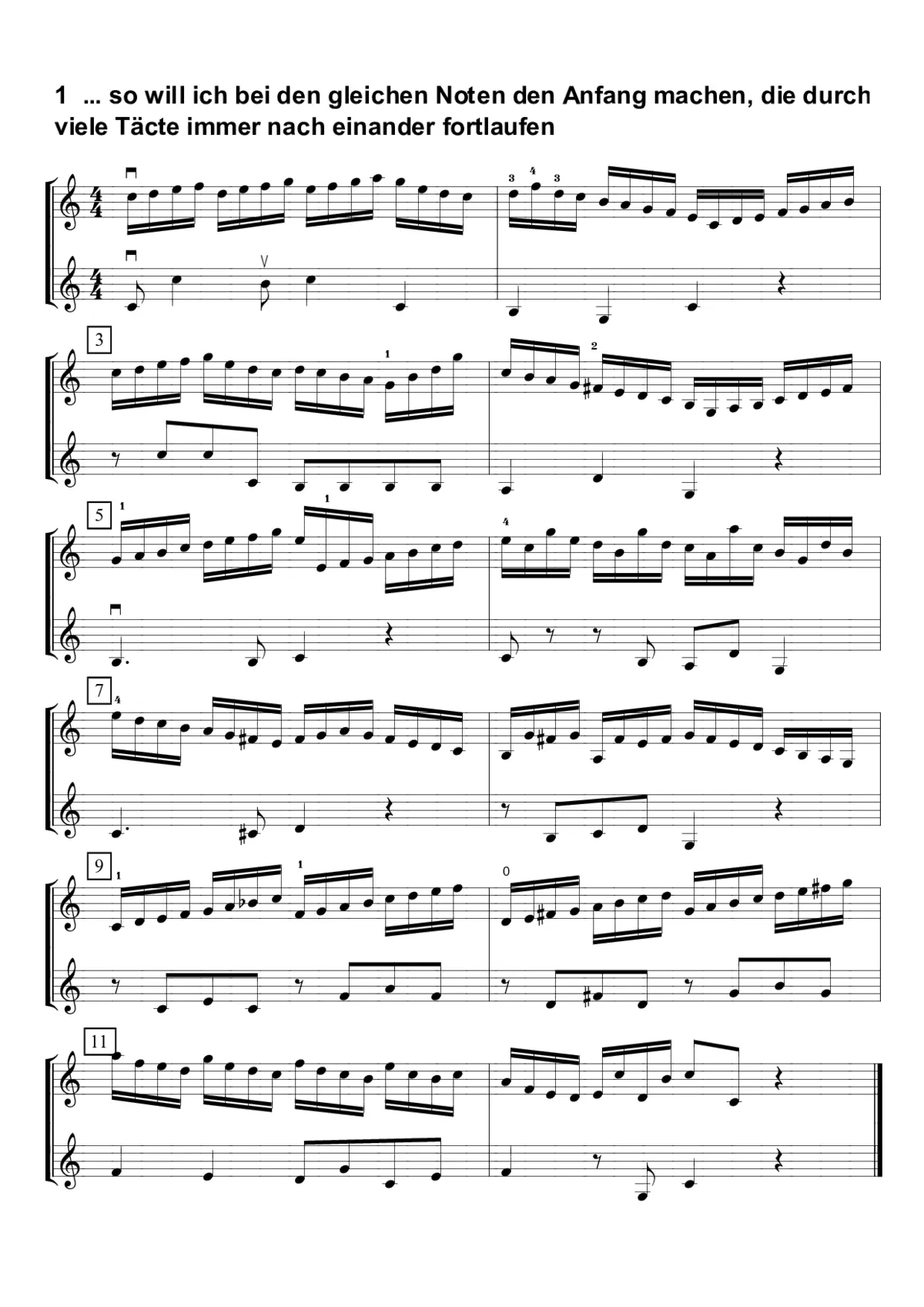 10 Duos (Studies) - Page 1