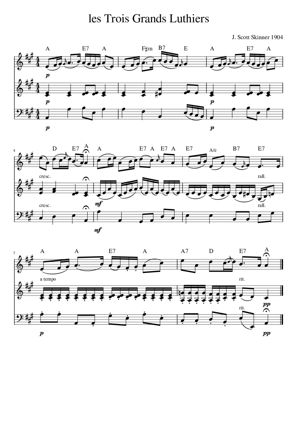 les Trois Grands Luthiers - Page 1