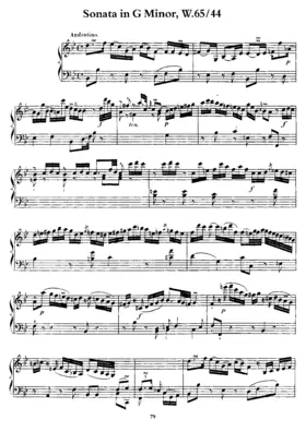 Keyboard Sonata in B major