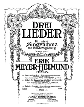 3 Lieder
