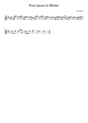 Pour passer le Rhône