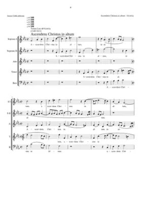 Ascendens Christus in altum (2nda pars Ascendit Deus)