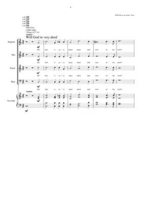 Will God in very deed