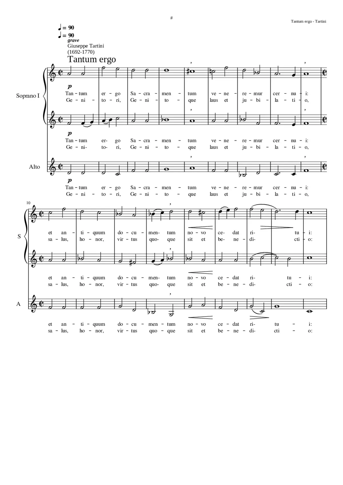 Tantum ergo II - Page 1