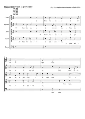 O bienheureuse la personne