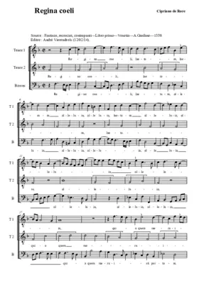 Regina cæli lætare