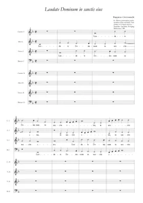 Laudate Dominum in sanctis eius