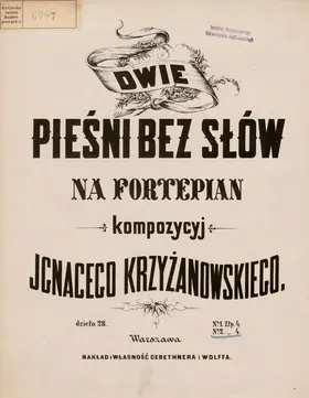 2 Chants sans paroles