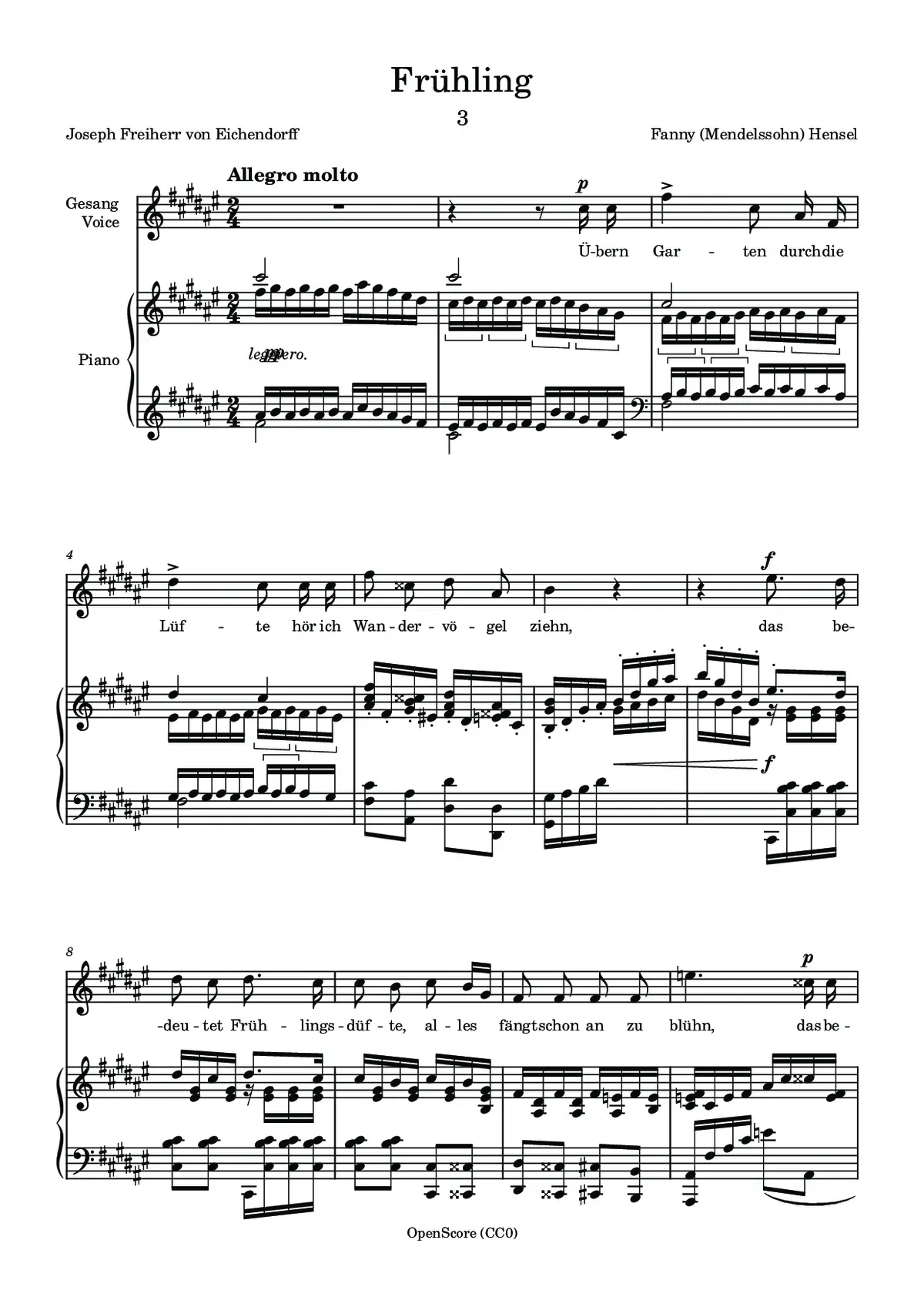 Frühling - Page 1