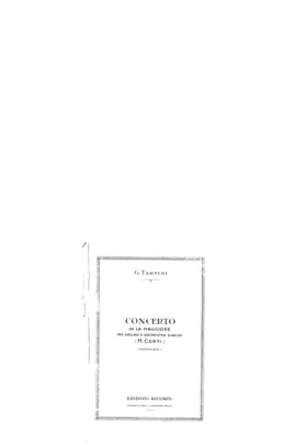 Violin Concerto in A major