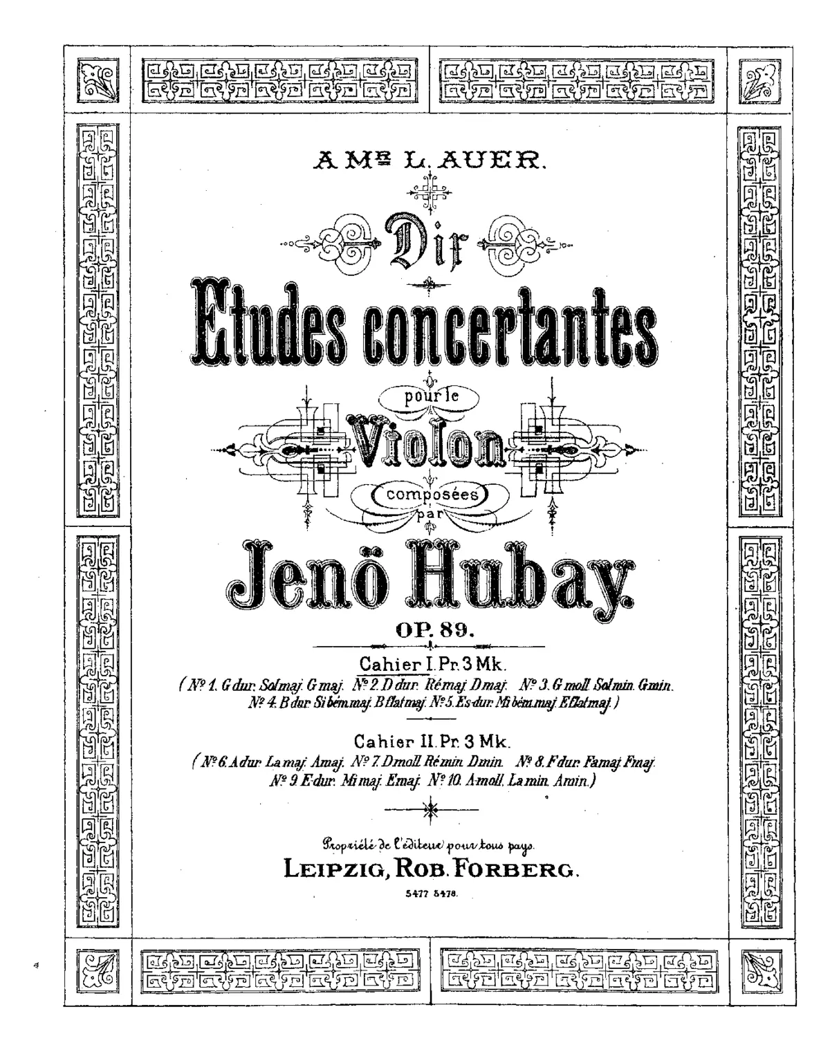 10 Études concertantes - Page 1