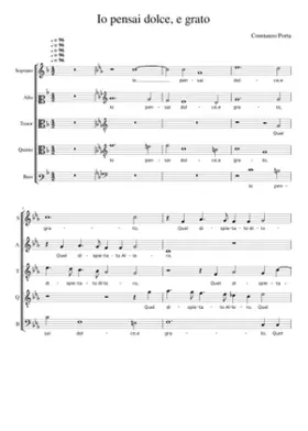 Io pensai dolce e grato
