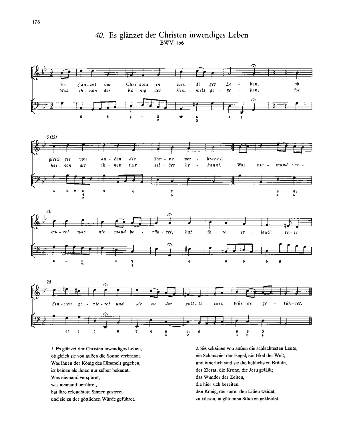 Es glänzet der Christen inwendiges Leben - Page 1