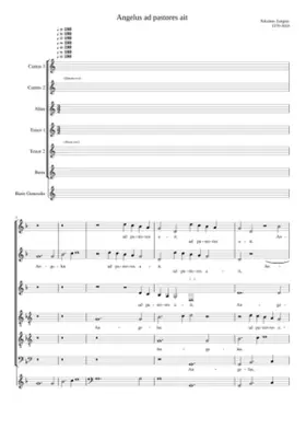 Angelus ad pastores ait a 6