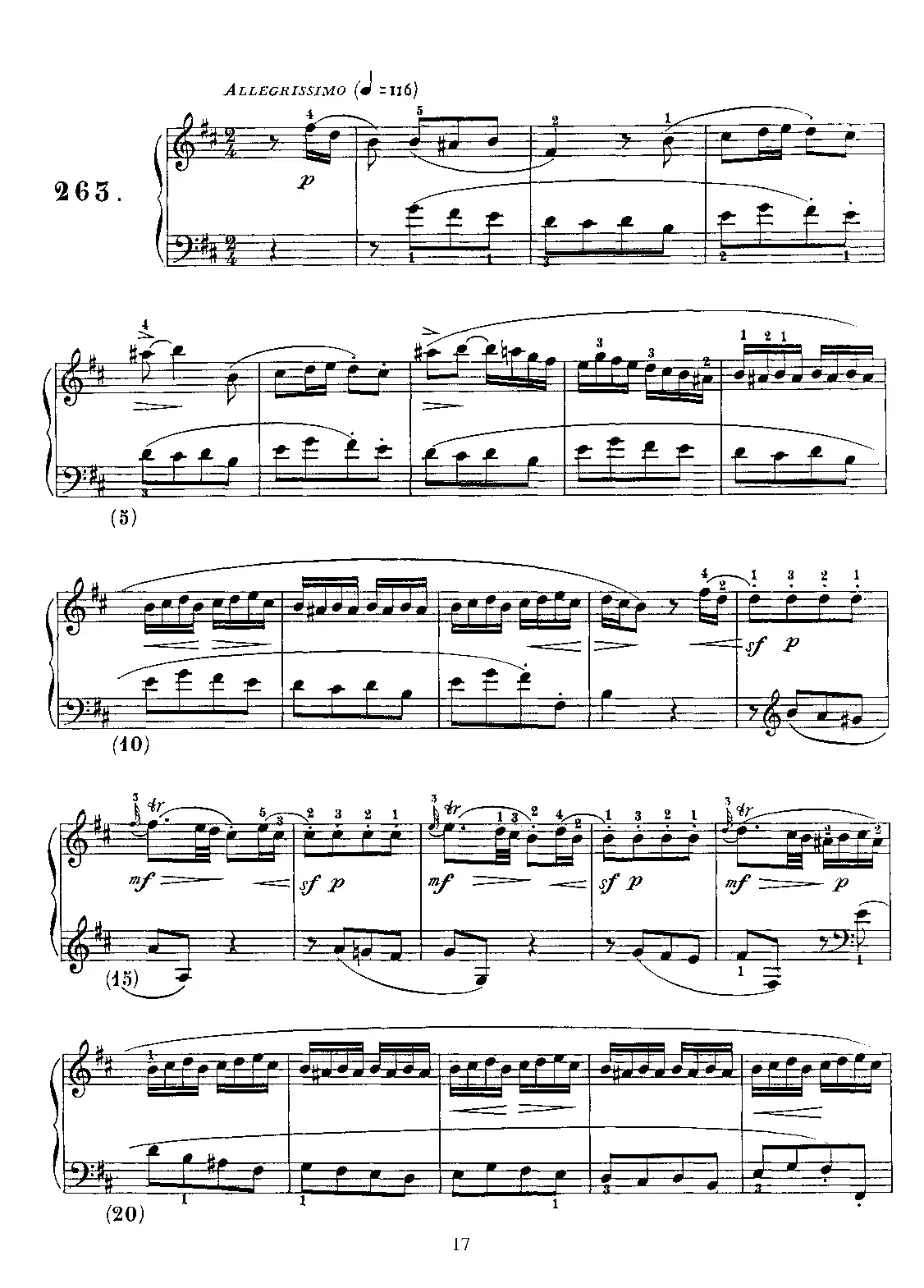 Keyboard Sonata in B minor - Page 1