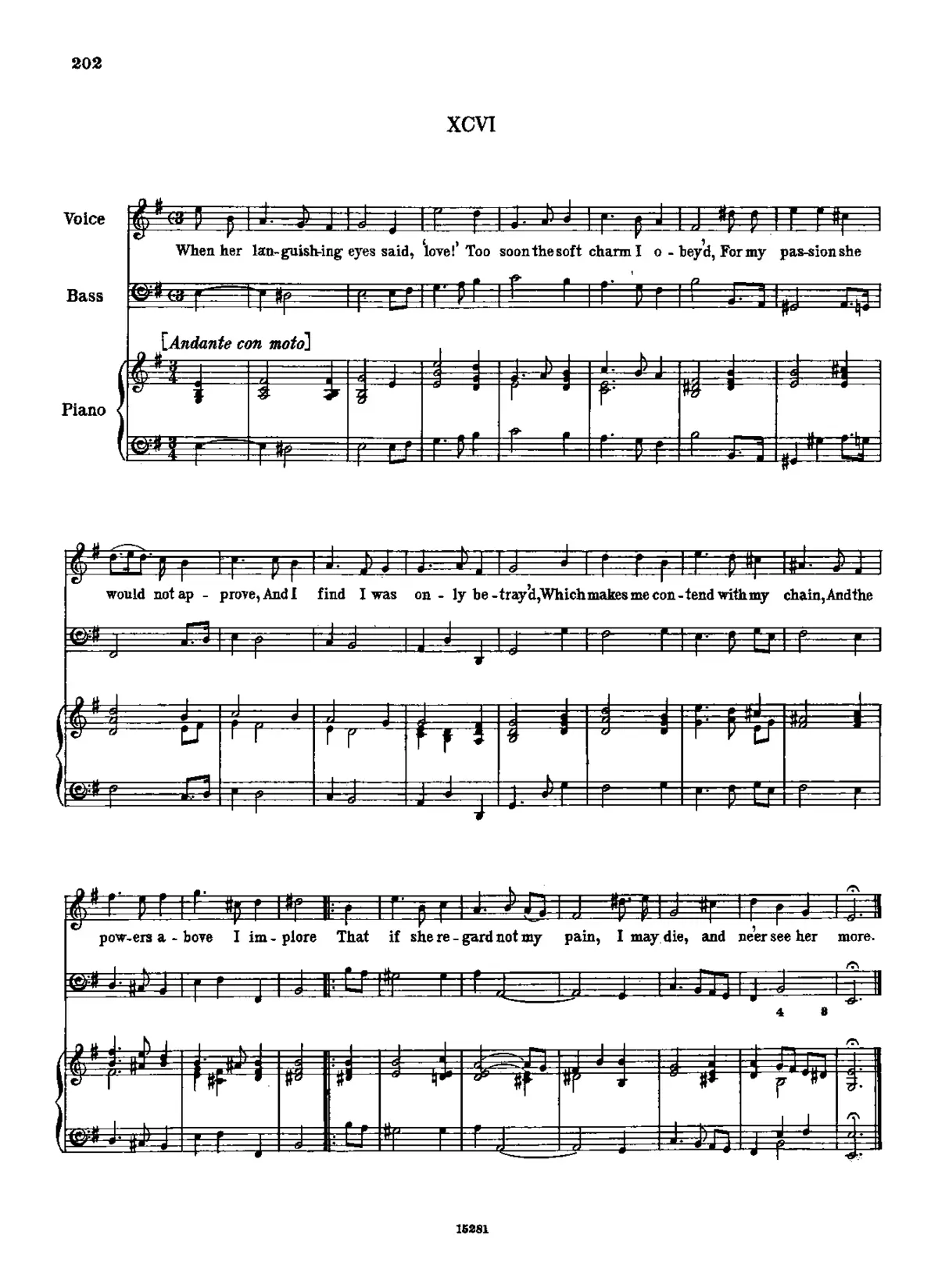When Her Languishing Eyes Said Love - Page 1