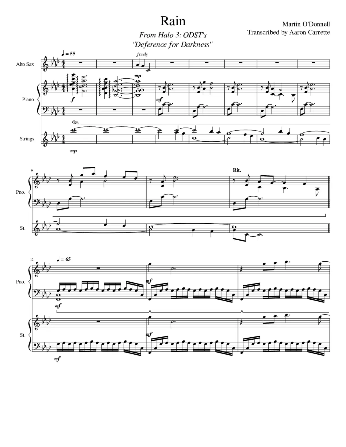 Deference for Darkness - Page 1