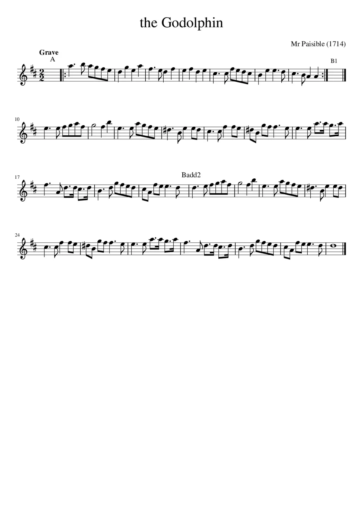 the Godolphin - Page 1