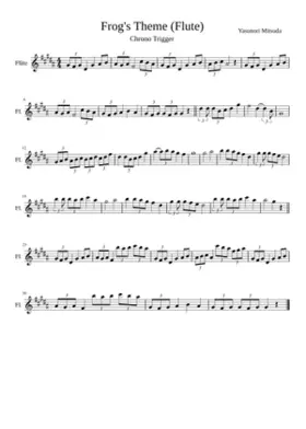 chrono trigger - frogs theme