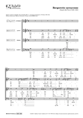 Bergerette savoyenne