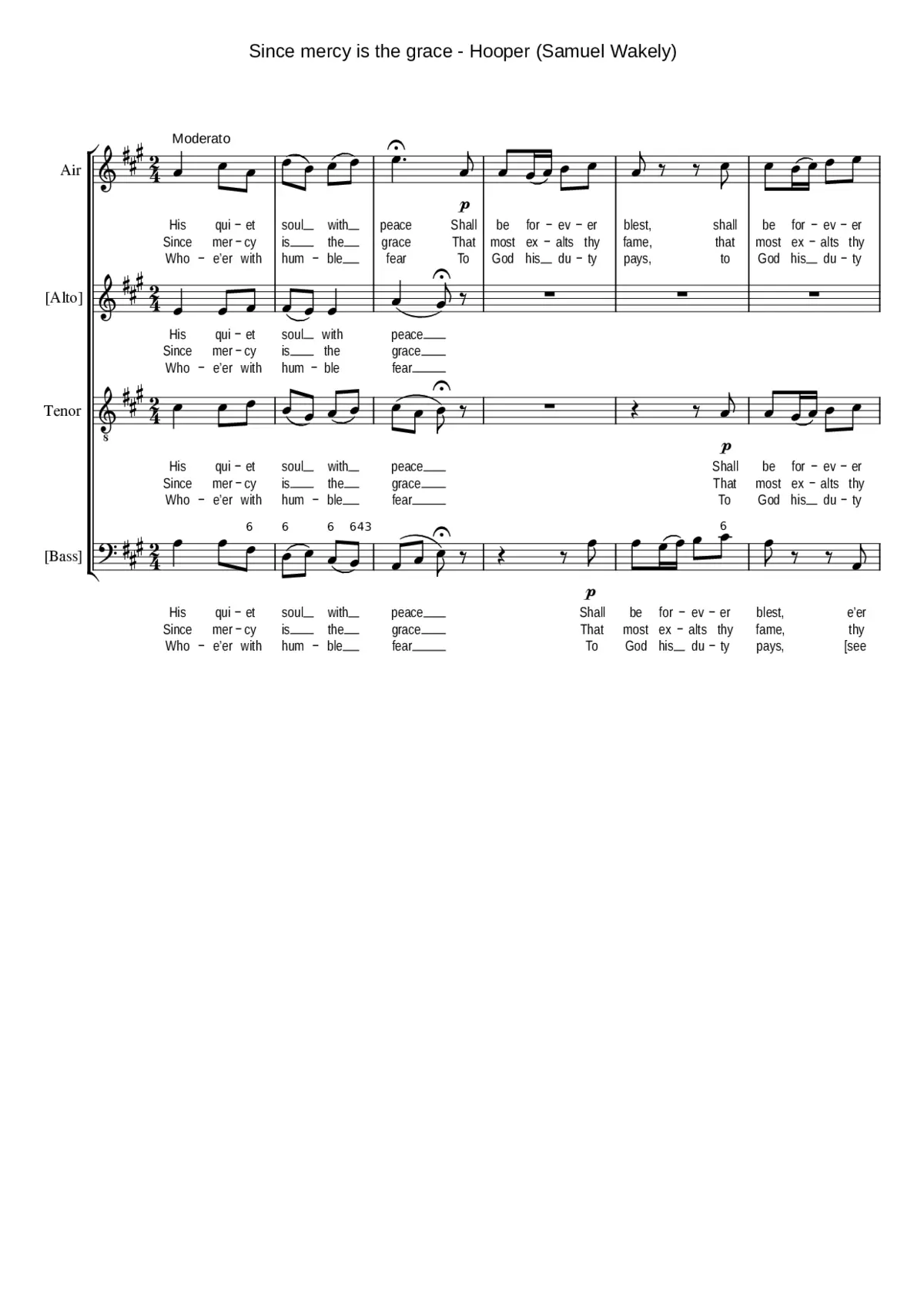 Since mercy is the grace - Page 1