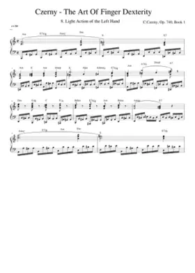 The Art of Finger Dexterity Op.740