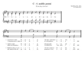 C - 4. neděle postní