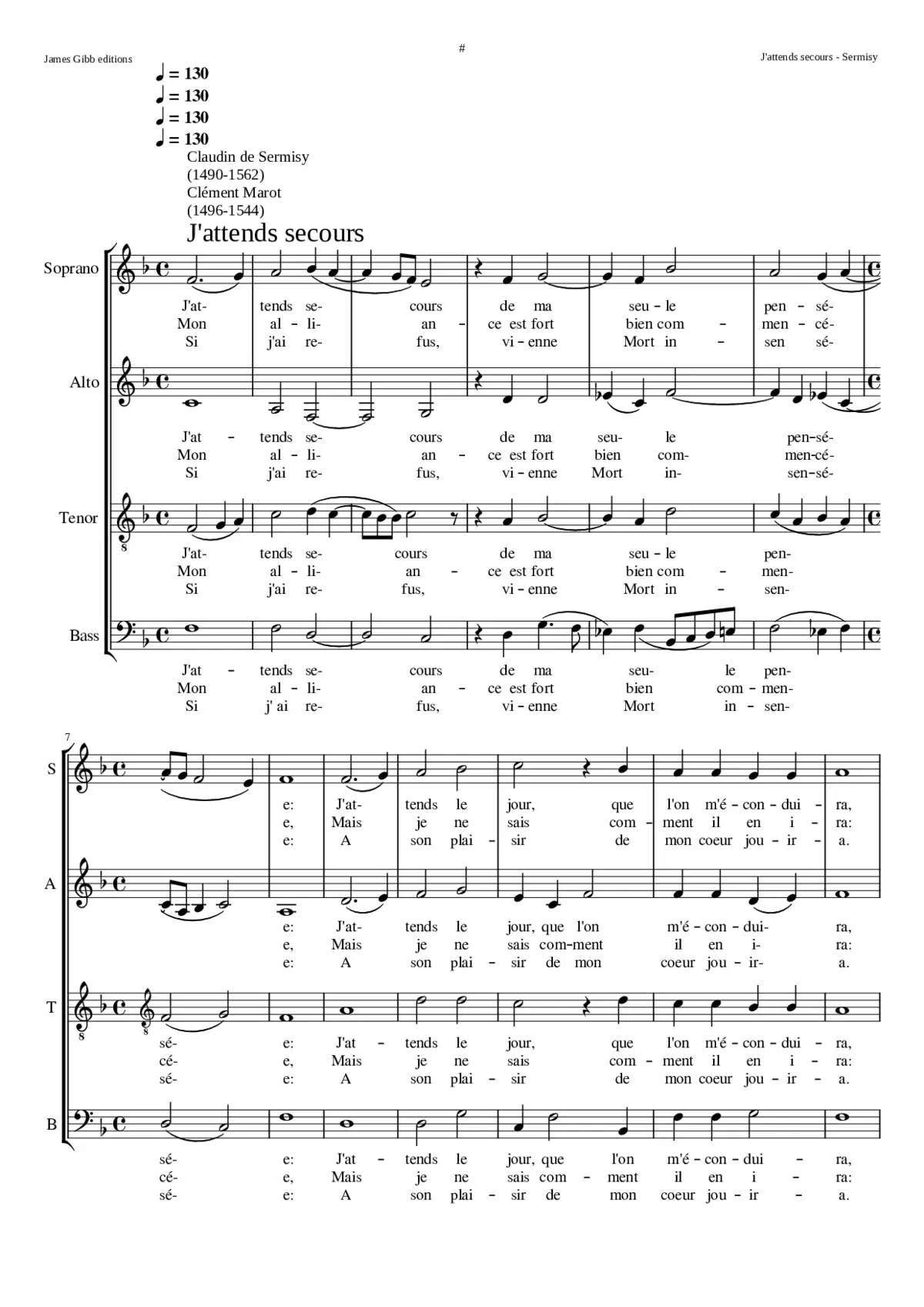 J'attends secours - Page 1