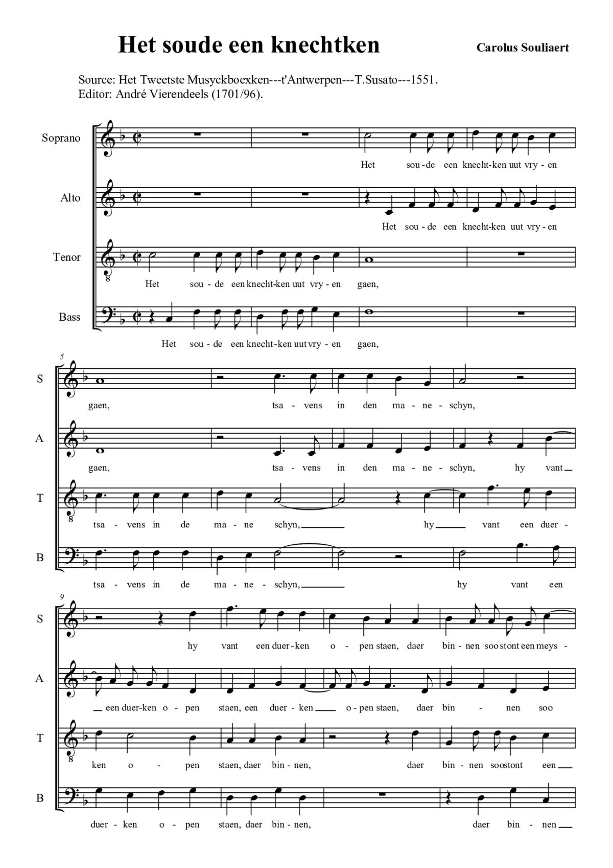 Het soude een knechtken - Page 1