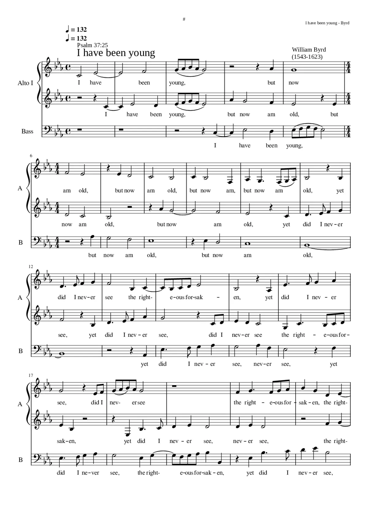 I have been young - Page 1