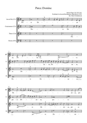 Parce Domine / O vos omnes