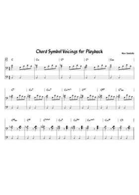 Chord Symbol Voicings for Playback