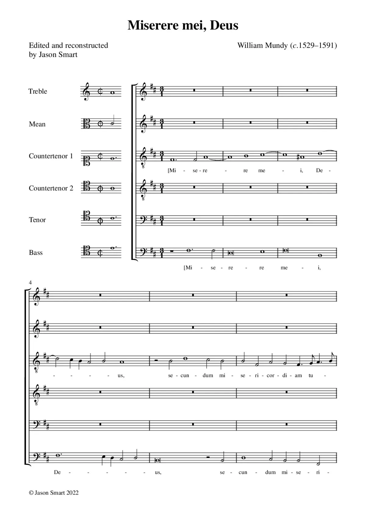 Miserere mei Deus - Page 1