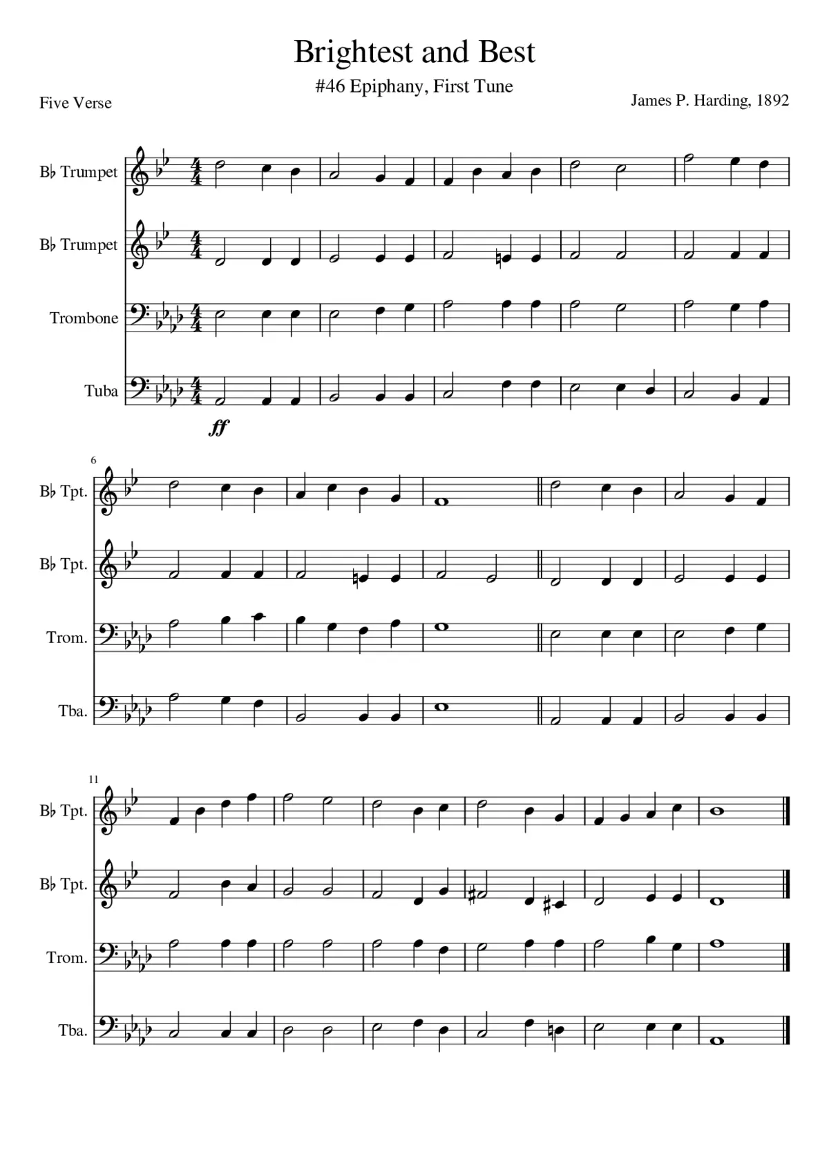 Brightest and Best - Page 1