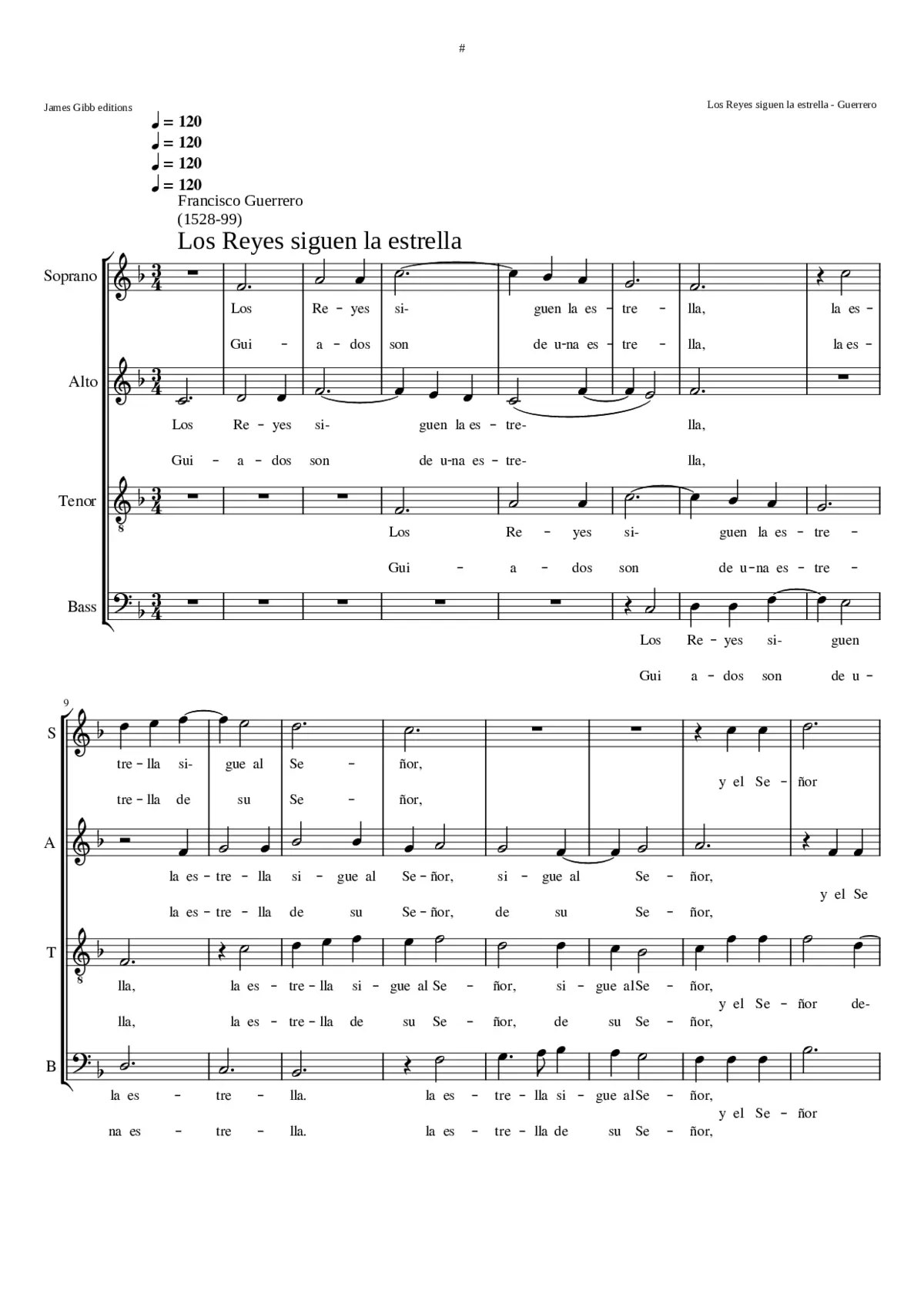 Los reyes siguen la estrella - Page 1