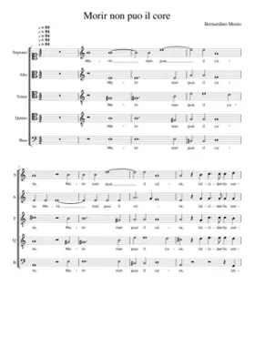 Morir non puo il core