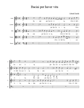 Baciai per haver vita