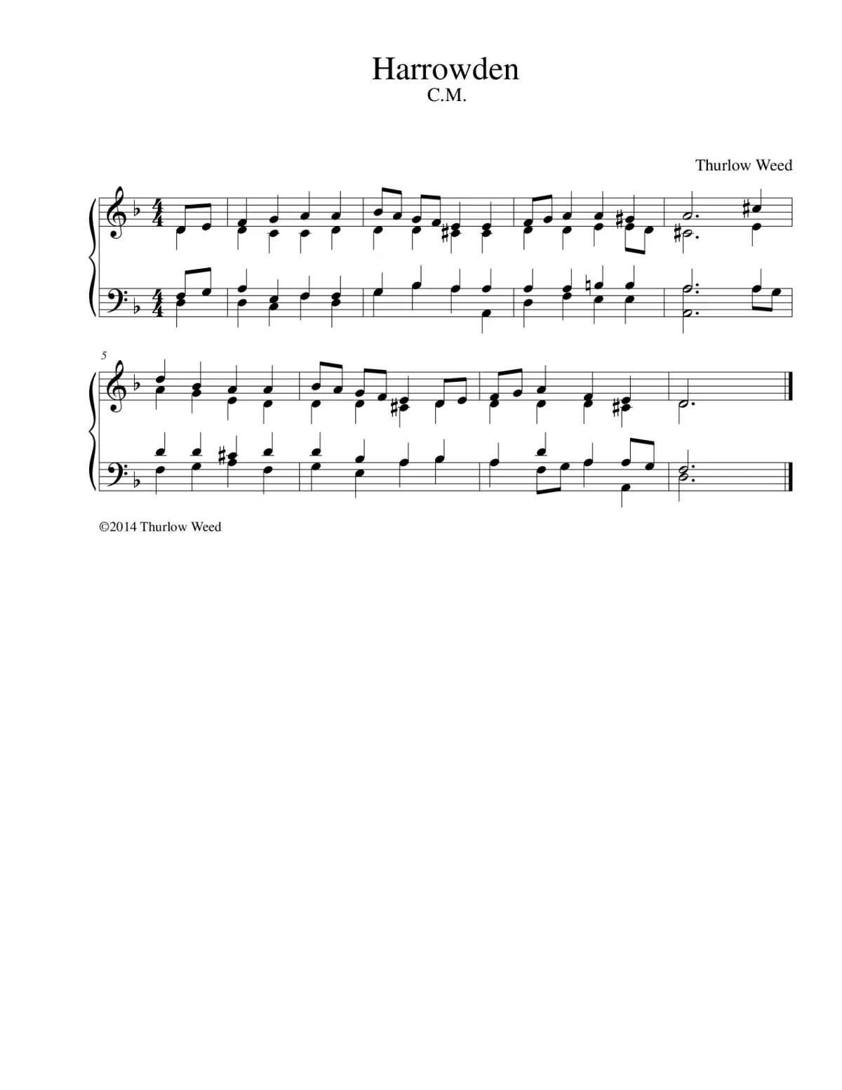 Harrowden - Page 1