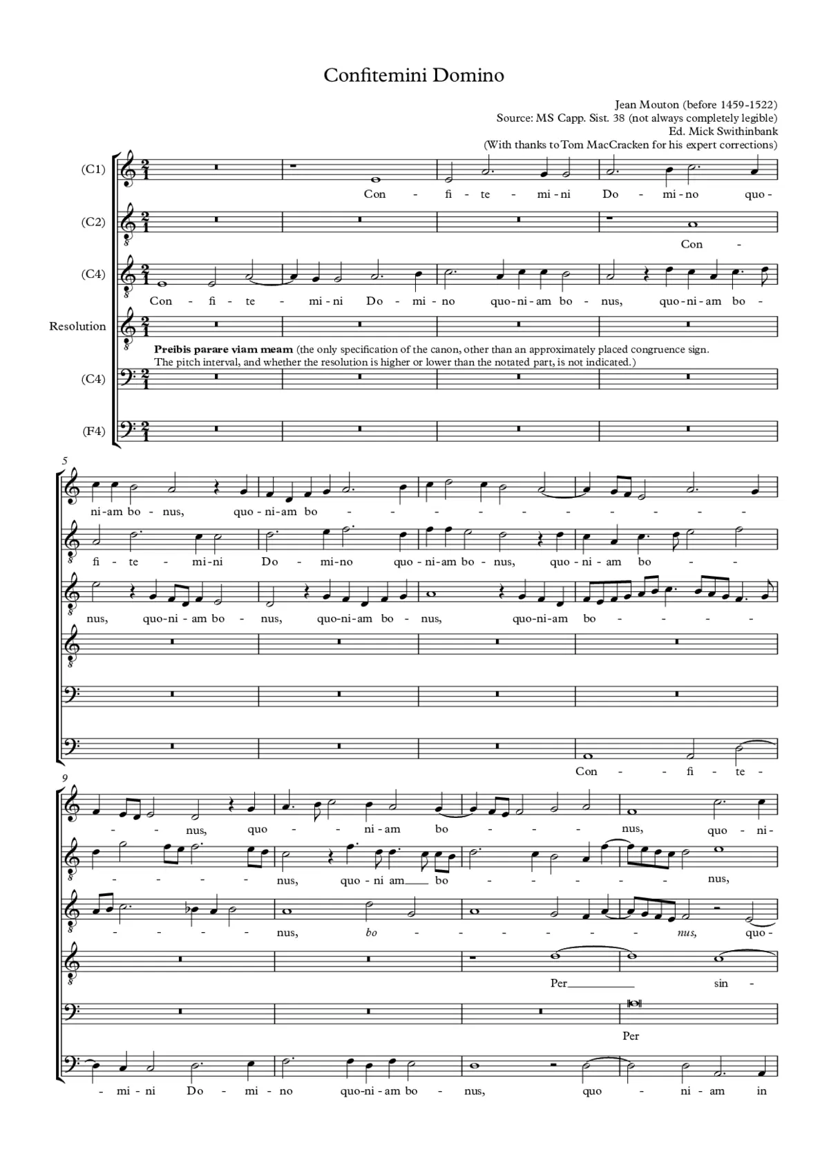 Confitemini Domino a6 - Page 1