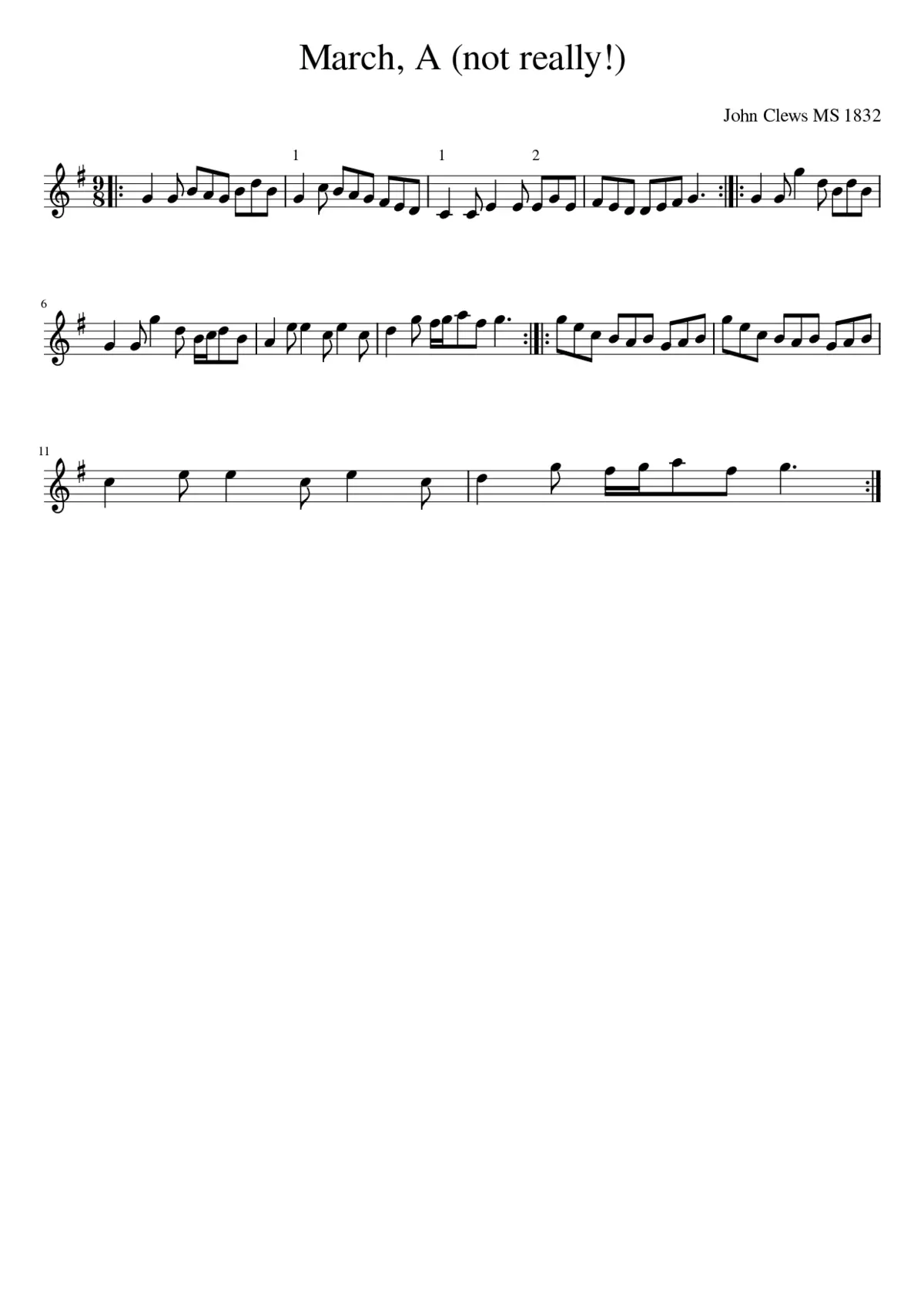 March A (not really!) - Page 1