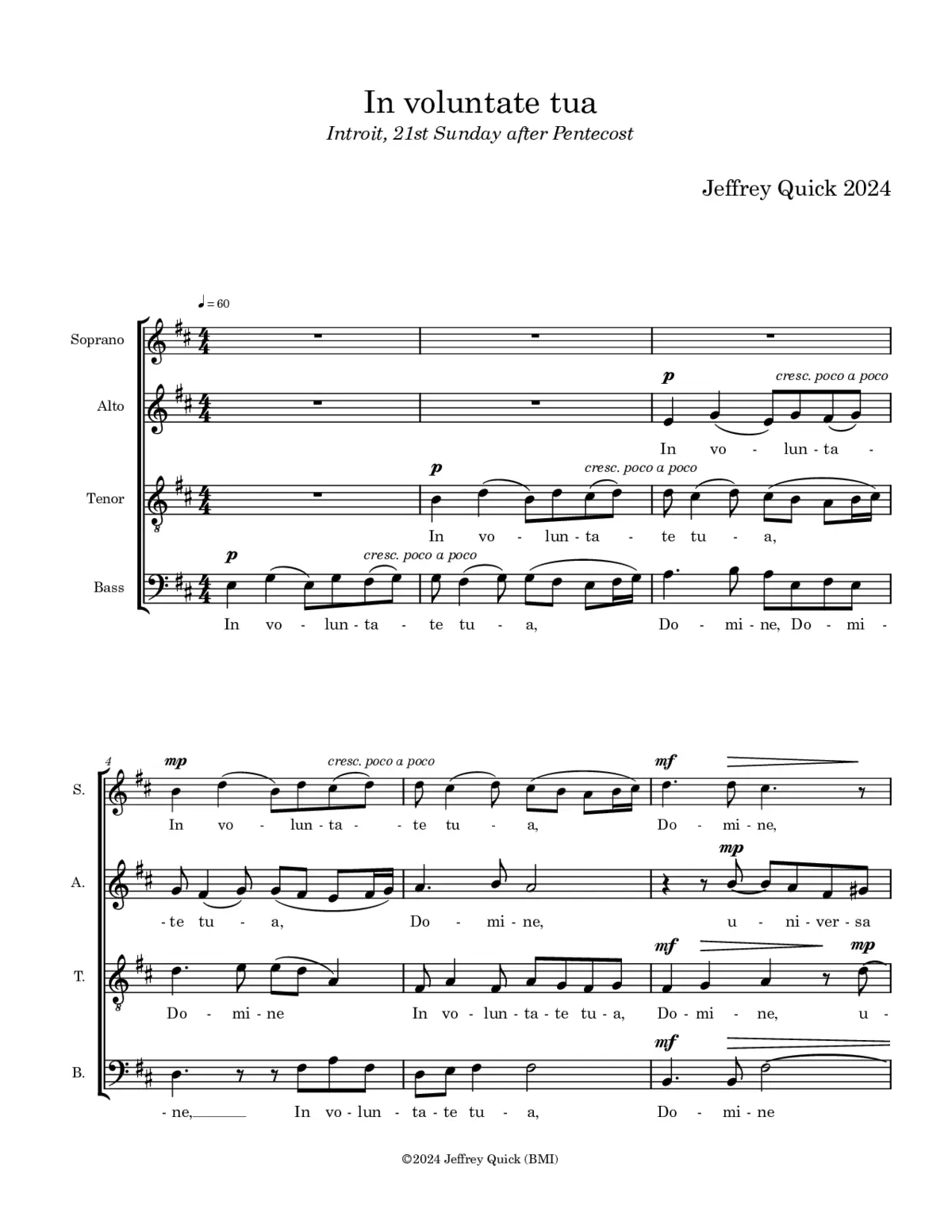 In voluntate tua - Page 1